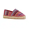 Эспадрильи JustFab Womens Trianne Pink Multi 36.5 Розовый (FT1510305PNMI-36.5)