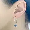 Серебряные серьги SilverBreeze без камней (2023852)