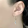 Серебряные серьги SilverBreeze без камней (2023883)
