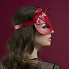 Маска кошки Feral Fillings Catwoman Mask натуральная кожа Красный (SO3407)