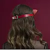 Маска кошки Feral Fillings Catwoman Mask натуральная кожа Красный (SO3407)