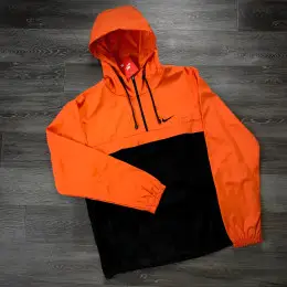 Мужской анорак President Nike Реплика XХХL Черный-Оранжевый (1590476403/6)