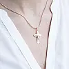 Золотой крестик п02287 Оникс