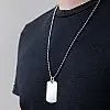Срібний жетон (великий) Онікс