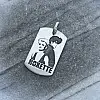 Срібний жетон Roxette (великий) жетонб2 Онікс