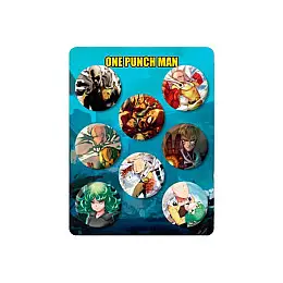 Набор значков Ванпанчмен 32мм One Punch-Man 8шт (8162) Fan Girl