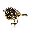 Брошь BROCHE Птица Ангри золотистая BRSF110435