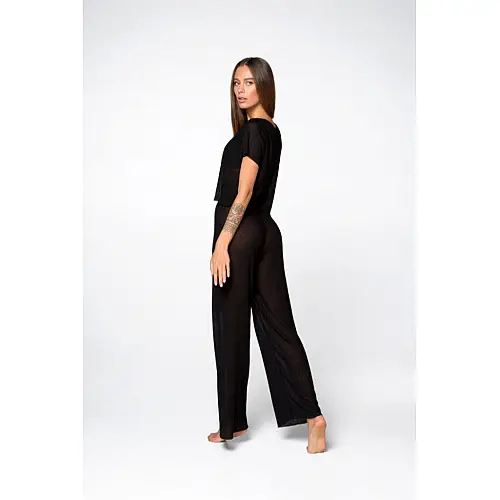 Женский комплект Sleepwear Штаны и Футболка Designed for Fitness Super Soft M/L Черный