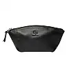 Косметичка Grande Pelle 805610 глянцевая кожа Черная 11 × 24 × 7.5