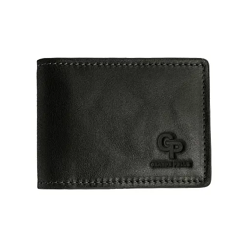 Зажим Grande Pelle 107610 глянцевая кожа Черный 11 × 8 × 0.5