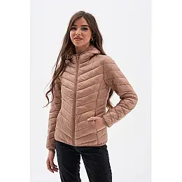 Вітровка Жіноча AVECS - 50226B/71 - Капучіно 4XL