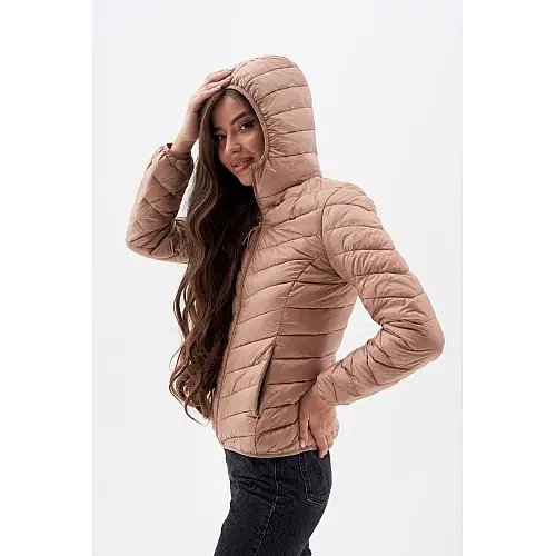 Вітровка Жіноча AVECS - 50226B/71 - Капучіно 4XL