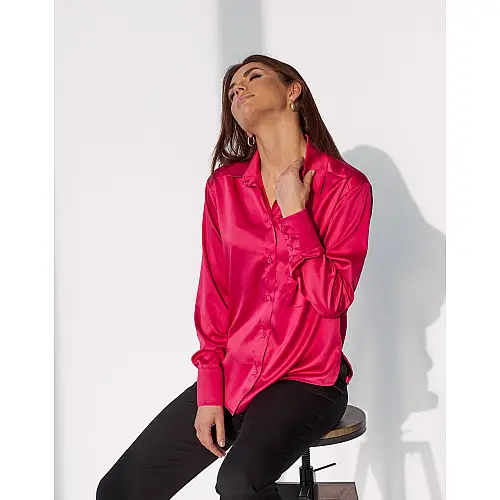 Блуза SL-FASHION 495.3 48 Малиновый (SLF-495.3-4)