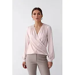 Блуза SL-FASHION 481.1 44 Пудровий (SLF-498.1-2)