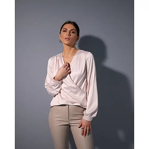 Блуза SL-FASHION 498.1 46 Пудровый (SLF-498.1-3)