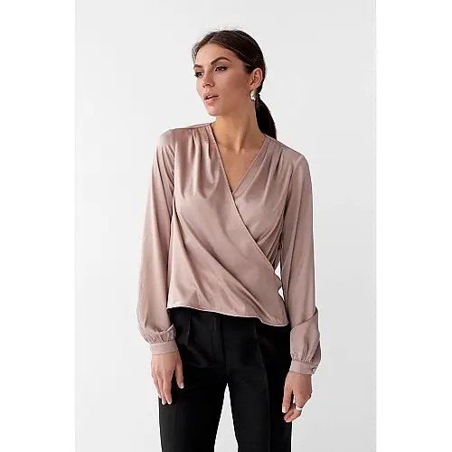 Блуза SL-FASHION 481.1 42 Капучино (SLF-498.3-1)
