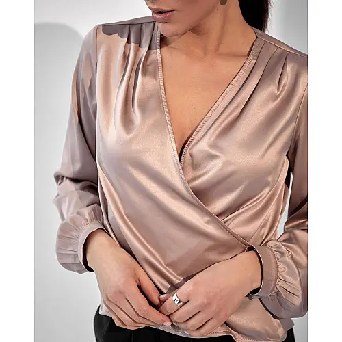 Блуза SL-FASHION 481.1 42 Капучино (SLF-498.3-1)