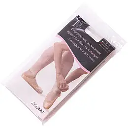 Колготки для танцев и хореографии с отверстием на стопе Zelart Caramel CO-8311 рост 155-165см Персиковый