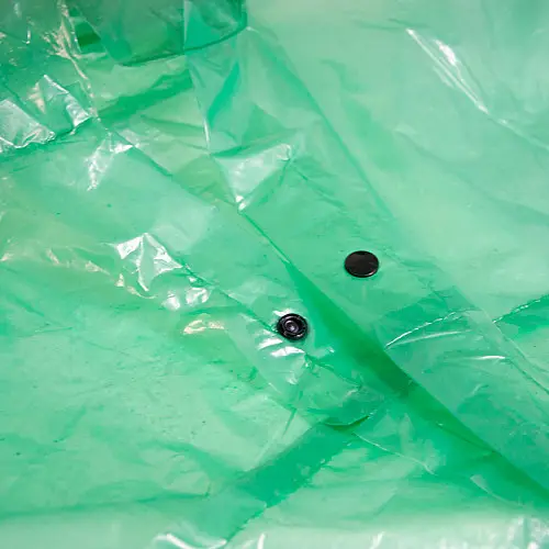 Плащ дождевик мужской рыбацкий на кнопках Mine Raincoat 130х79 Зеленый (hub_qg726t)
