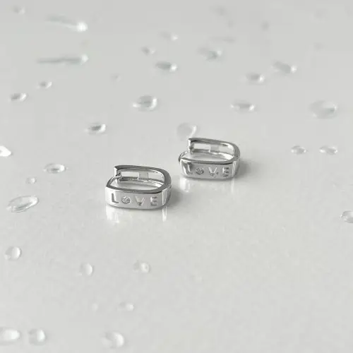 Серебряные серьги SilverBreeze с фианитами (2138273)