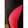 Спортивные женские бриджи черно-розовый 172R53 Ager S