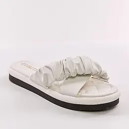 Шлепанці жіночі 338096 р.36 (23,5) Fashion Білий