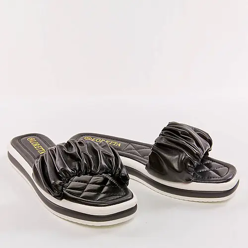 Шлепанці жіночі 338066 р.39 (25) Fashion Чорний