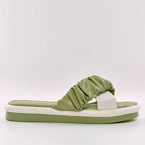 Шлепанці жіночі 338091 р.39 (25) Fashion Зелений