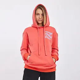 Худи 101476 р.XL Fashion Коралловий