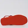 Босоніжки жіночі шкіряні 338603 р.39 (24,5) Fashion Червоний