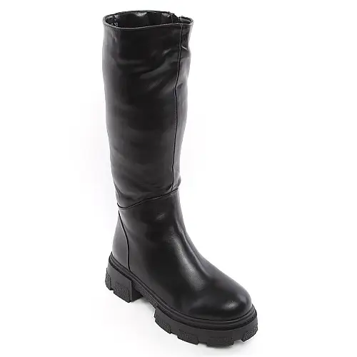 Сапоги женские зимние 338719 р.36 (23) Fashion Черный
