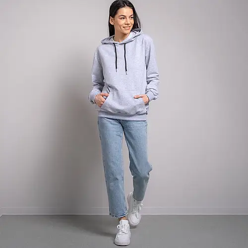 Худи 200146 р.L Fashion Серый