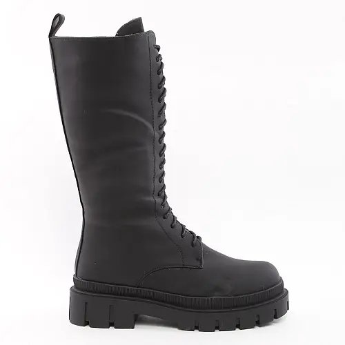 Полусапоги женские зимние 338724 р.39 (24,5) Fashion Черный