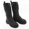 Полусапоги женские зимние 338724 р.39 (24,5) Fashion Черный