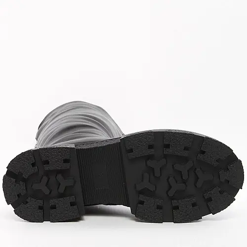 Полусапоги женские зимние 338718 р.37 (23,5) Fashion Черный