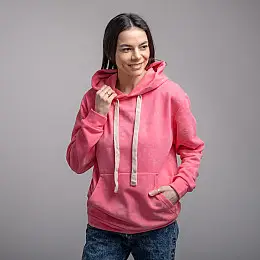 Худи жіноче рожеве 101385 р.XL Fashion Рожевий