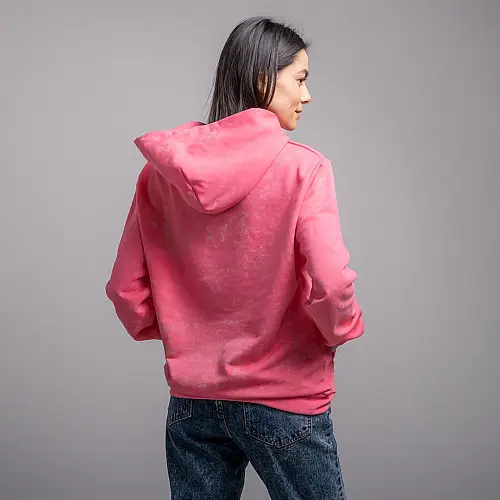 Худи жіноче рожеве 101385 р.XL Fashion Рожевий