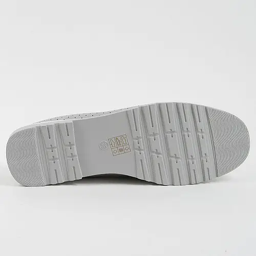 Мокасины женские 339634 р.37 (23,5) Fashion Серый