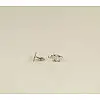 Пусеты слоники Maxi Silver 8825