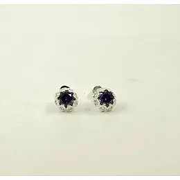 Серьги пусеты Maxi Silver 8624