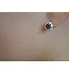Серьги пусеты Maxi Silver 8624