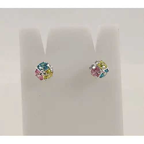 Пусеты в наличии Maxi Silver 7956