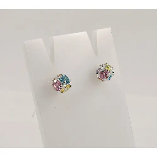Пусеты в наличии Maxi Silver 7956