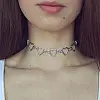 Чокер-цепочка Bioworld Сердца серебристый (23160)