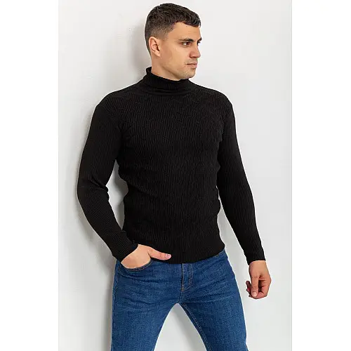 Свитер-гольф мужской черный 161R892 Ager XL