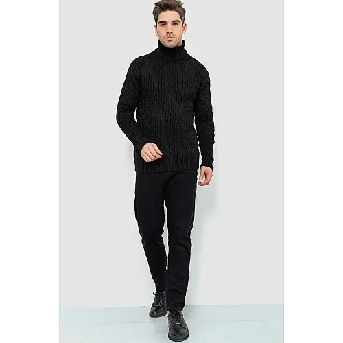 Гольф мужской черный 161R133 Ager XXL