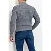 Свитер-гольф мужской серо-синий 161R001 Ager XL