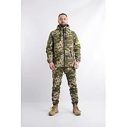 Комплект Intruder Terra ріп стоп піксель: куртка + штани + футболка XXL (2796779492/4)
