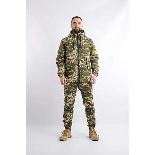 Комплект Intruder Terra ріп стоп піксель: куртка + штани + футболка XXL (2796779492/4)