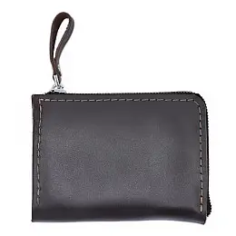 Кожаный кошелек Skin and Skin Zipper S 13х10 см Коричневый (SW05BR)